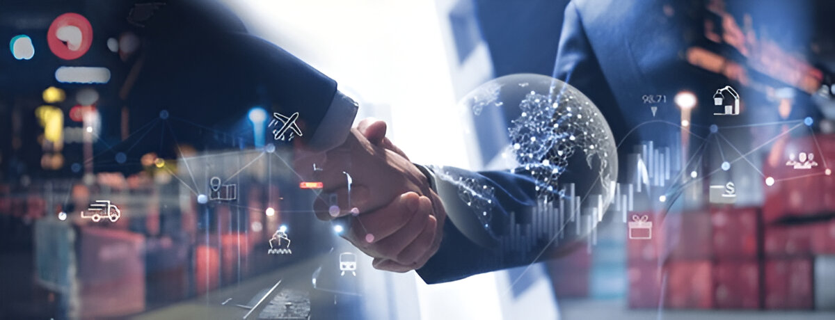 Handshake after a payment agreement
